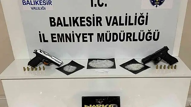 Balıkesir'de polisten 89 şahsa uyuşturucu operasyonu