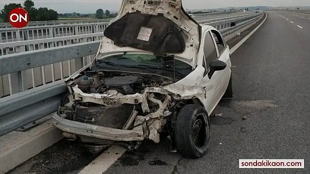 Balıkesir'de trafik kazası: 1 yaralı