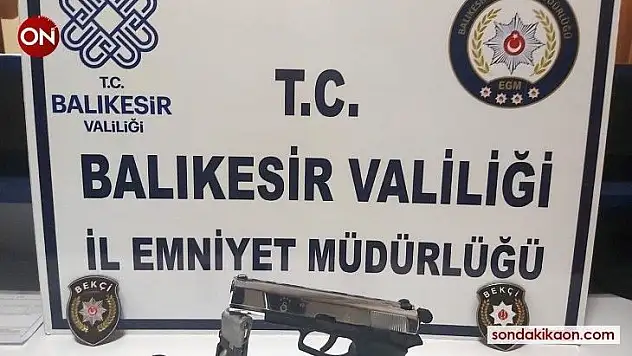 Balıkesir polisinden huzur operasyonu