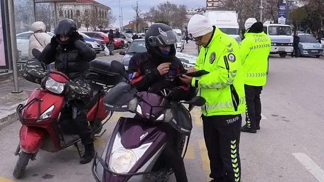 Bandırma'da bir ayda bin 133 motosiklet denetlendi