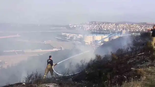 Bandırma'da yangın