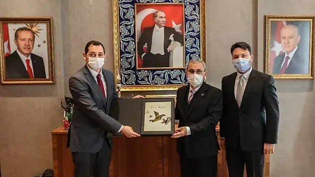 Basın İlan Kurumu'ndan Başkan Işık'a ziyaret