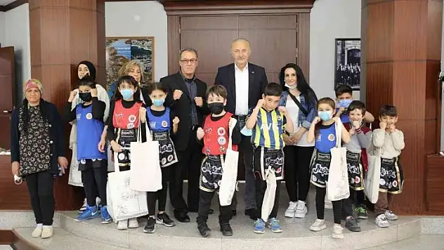 Başkan Atabay, 'Spora ve sporcuya desteğimiz sürecek'