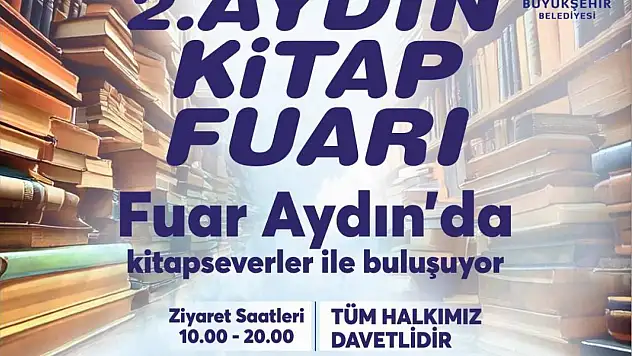 Başkan Çerçioğlu'ndan Aydın Kitap Fuarı'na davet