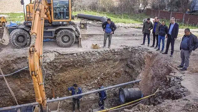 Başkan Özkan'dan altyapı çalışmalarına yakın takip
