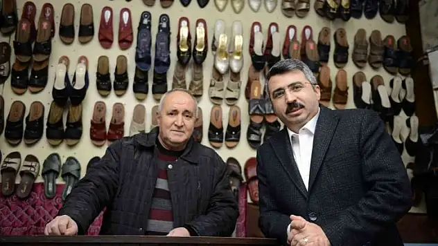 Başkan Yılmaz'dan esnafa ziyaret