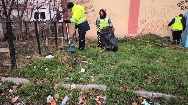 Belediye ekiplerinden temizlik seferberliği