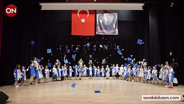 Biga Belediyesi kreş öğrencileri kep attı