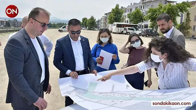Biga Millet Bahçesi proje çalışmalarında sona gelindi
