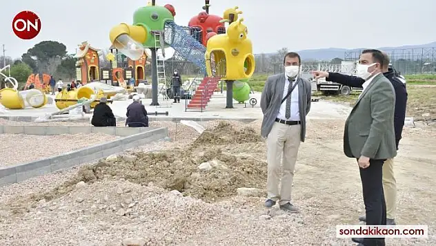 Biga'ya nefes olacak Adapark'ta sona doğru