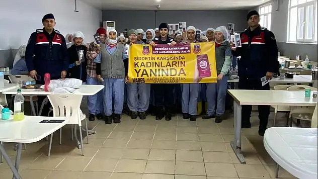 Bozdoğan'da kadınlara KADES eğitimi