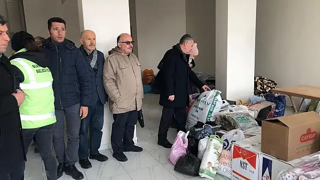 Buharkent depremzedeler için tek yürek oldu
