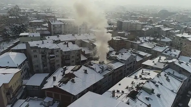 Bursa'da itfaiye ekiplerinin zor anları