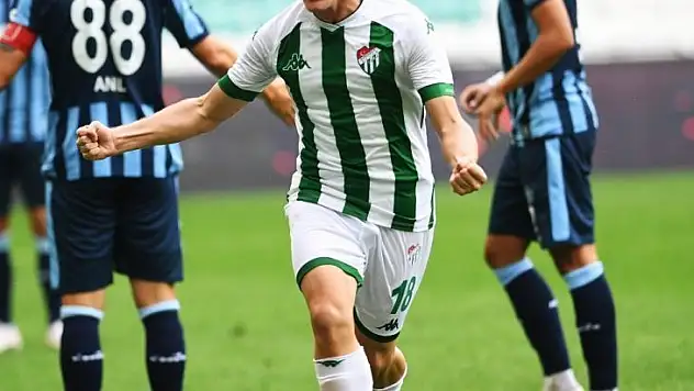 Bursaspor'un Adana Demirspor'a karşı üstünlüğü var