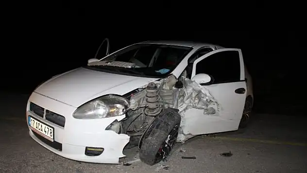 Çan'da trafik kazası: 1 yaralı