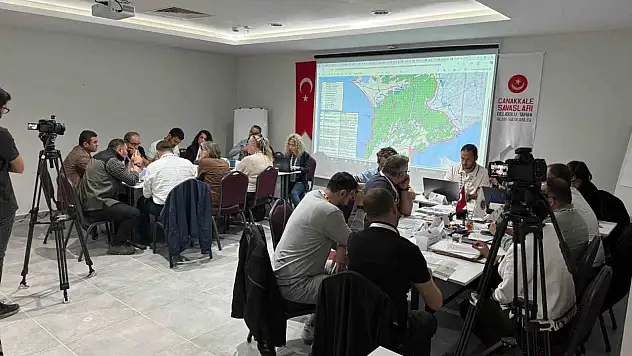 Çanakkale'de 'Conkbayırı Yangın Risk Yönetim Planı Çalıştayı' gerçekleştirildi