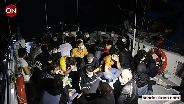 Çanakkale'de 27 düzensiz göçmen ve 2 göçmen kaçakçısı yakalandı