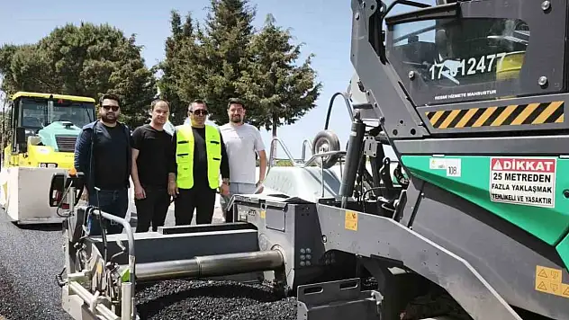 Çanakkale'de asfalt sezonu açıldı