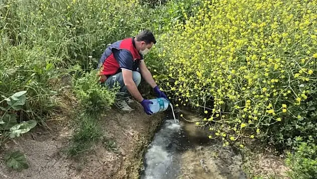 Çanakkale'de çeltik ekim alanlarında sivrisinek mücadelesi başladı