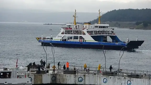 Çanakkale'de fırtına beklentisiyle ada seferleri yapılamıyor