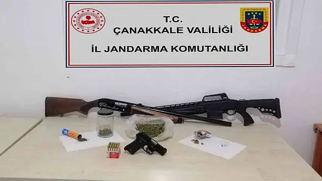 Çanakkale'de jandarmadan uyuşturucu operasyonu: 3 gözaltı