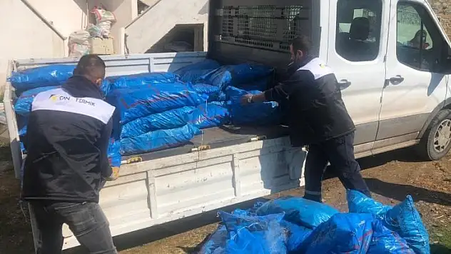 Çanakkale'de şehit ve gazi ailelerine kömür yardımı