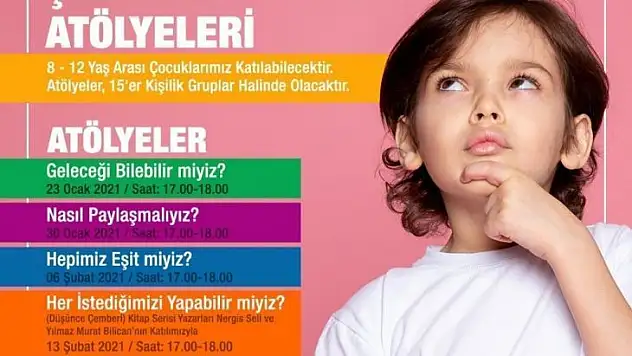Çiğlili çocuklar Felsefe Günlüğü Atölyesinde buluşuyor