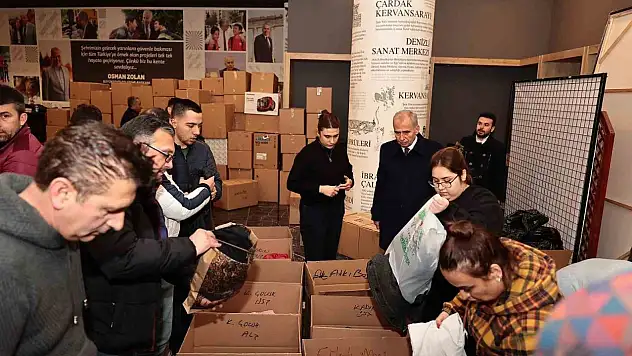 Denizli deprem için tüm imkanlarıyla seferber oldu