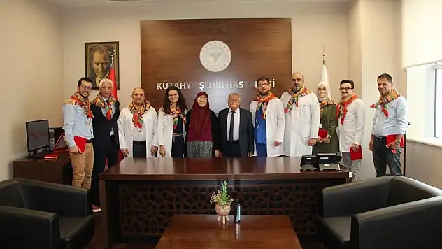 Dernek Başkanı Namaz'dan Kütahya Şehir Hastanesi'ne teşekkür