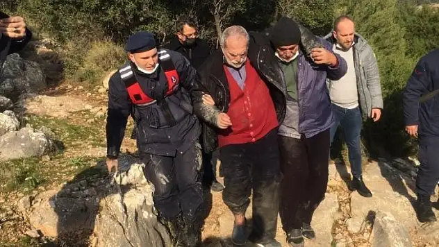 Dün kaybolan yaşlı adamı jandarma buldu