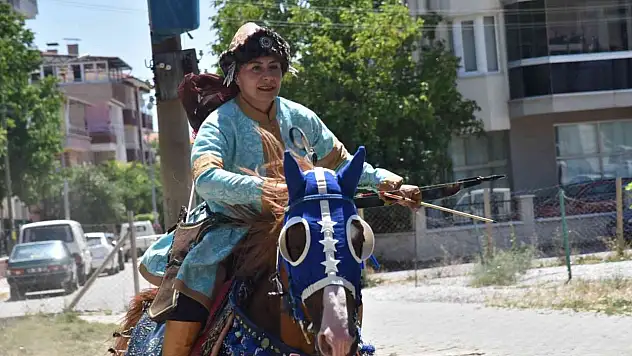 Dursunbey'de Atlı Okçuluk Türkiye Şampiyonası heyecanı