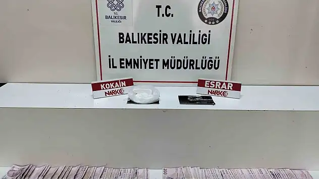 Edremit'te uyuşturucu operasyonu: 2 kişi tutuklandı