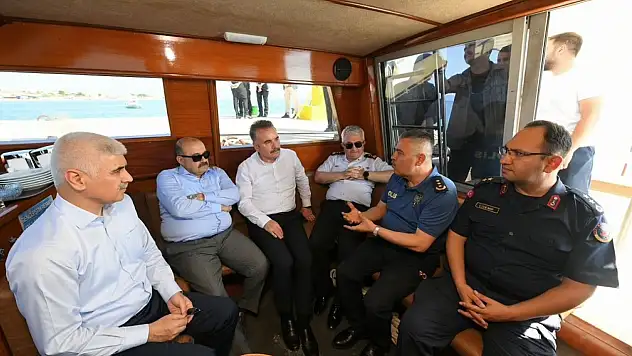 Edremit'te Vali'den 'Polis Botu'nda inceleme