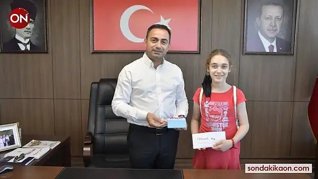 Elifnaz'dan, SMA hastası Ahmet Alp için örnek davranış