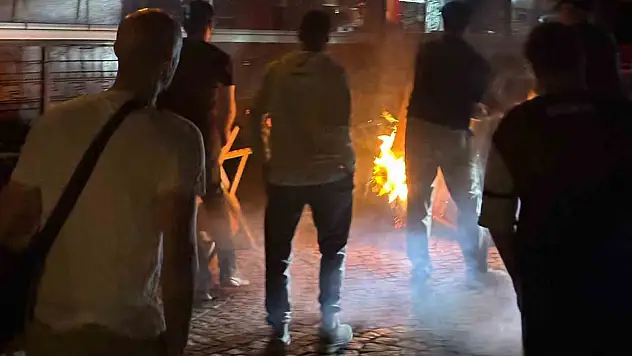 Erdek'te otelde yangın paniği
