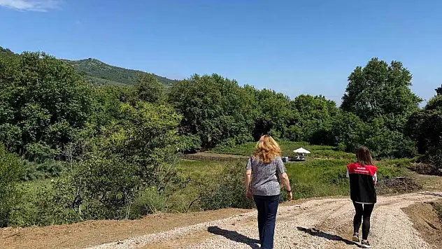 Erdek'te tarım arazileri takip altında