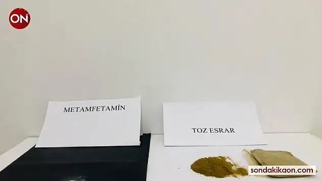 Ezine'de uyuşturucu operasyonu: 2 gözaltı