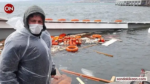 Fırtınada batan tekneden kurtulan genç yaşadıklarını anlattı