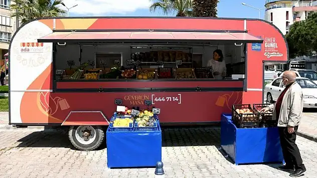 Halk Adamarket Karavanı hizmete girdi