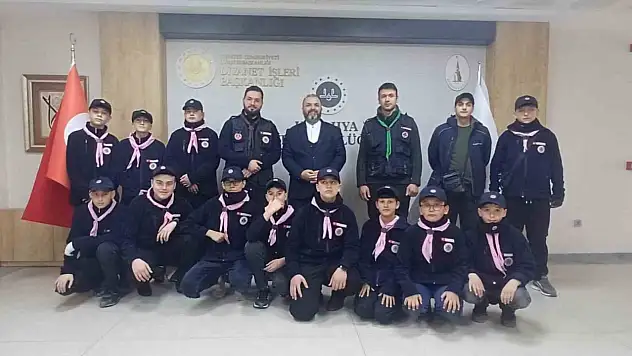 Hisarcık Diyanet izcileri Kütahya'da