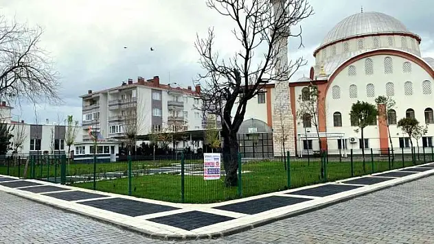 Hz. Ömer Cami'nin çevre düzenlemesi yapıldı