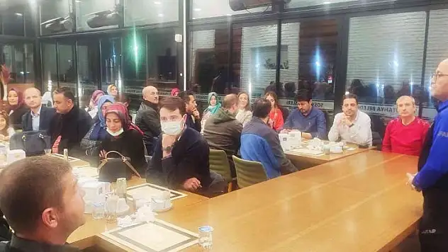 İl dışına ataması yapılan personele veda yemeği