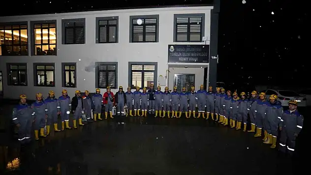 İnegöl Belediyesi personeli deprem bölgesine sevk edildi