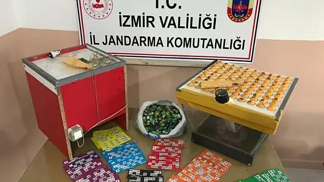 İzmir'de 45 kişiye kumar baskını: 291 bin TL para cezası kesildi