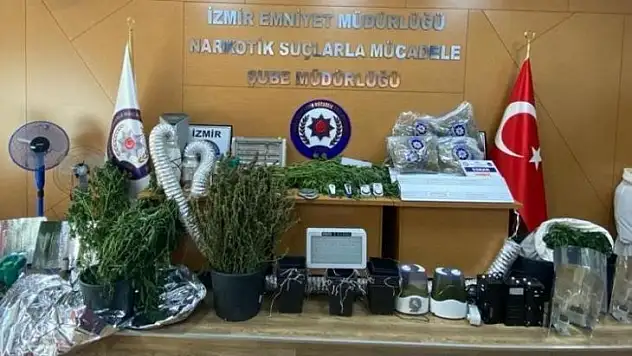 İzmir'de son bir haftada uyuşturucudan 26 tutuklama