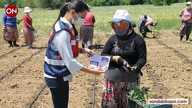 Jandarma ekiplerinden KADES uygulaması tanıtımı