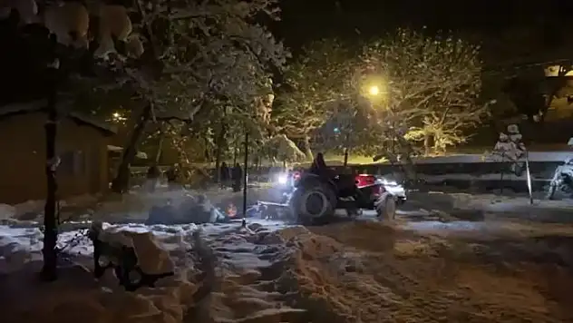 Kar keyfini doyasıyla yaşadılar