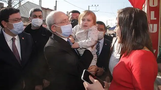 Kemal Kılıçdaroğlu Alçıtepe'de muhtarlar ile bir araya geldi