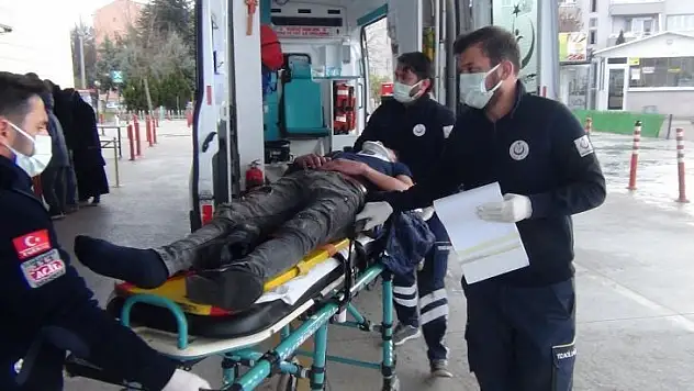 Kısıtlamada kaza yapınca yakayı ele verdi