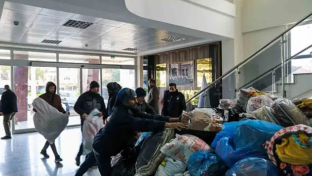 Köşk Belediyesi, depremzedeler için yardım kampanyası başlattı